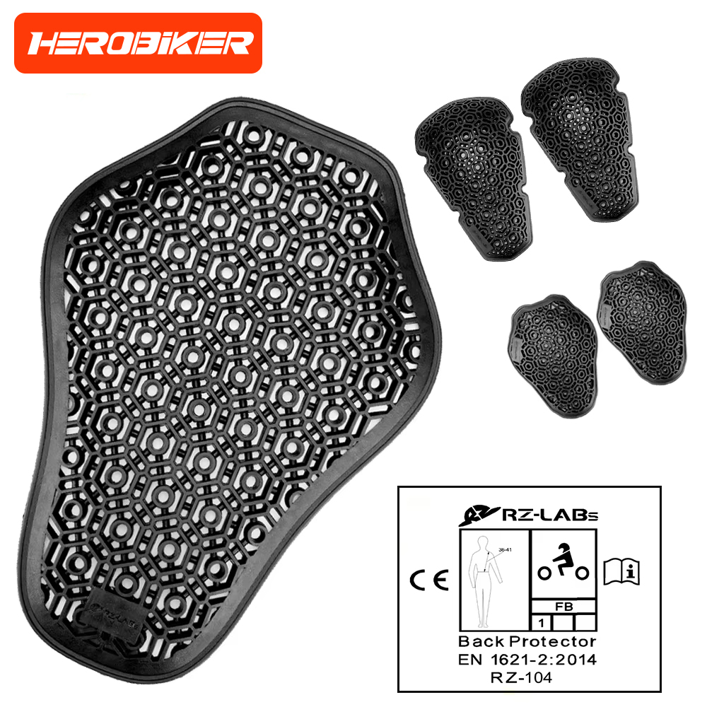 Motorcycle Gear Protection Levels - Inserções de armadura para motocicletas, almofadas