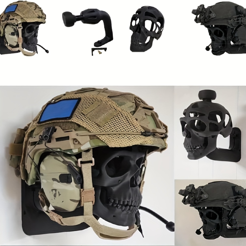 Motorcycle Gear Display Rack - Suporte de Capacete 3D Durável em