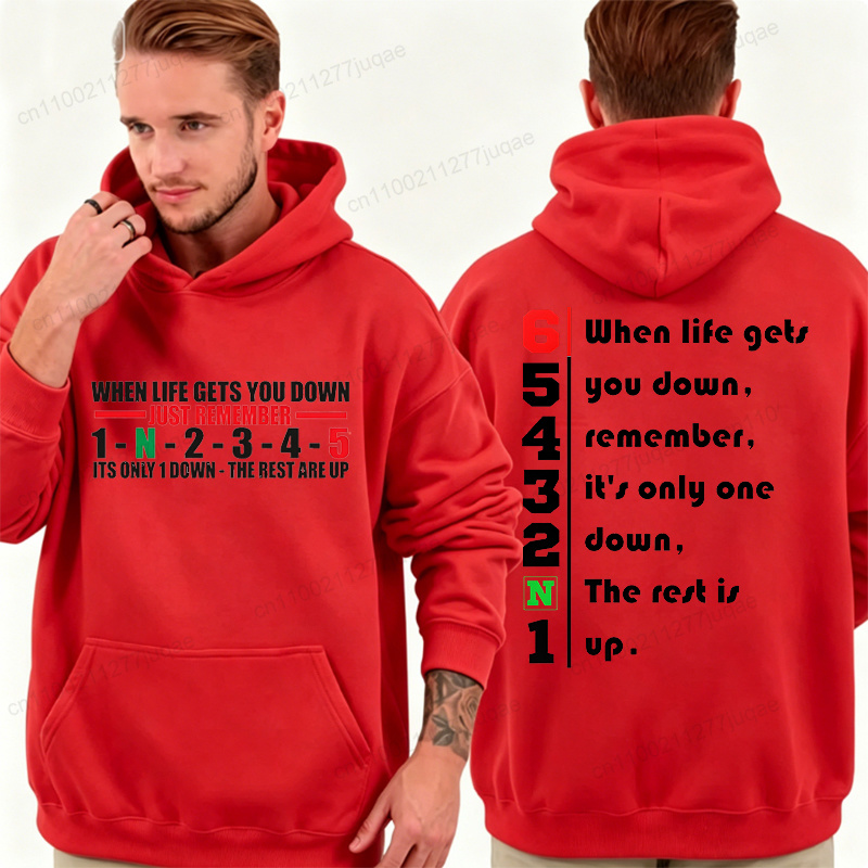 Moletom Masculino com Estampa  - Motorcycle Gear Hoodie avaliação e preço