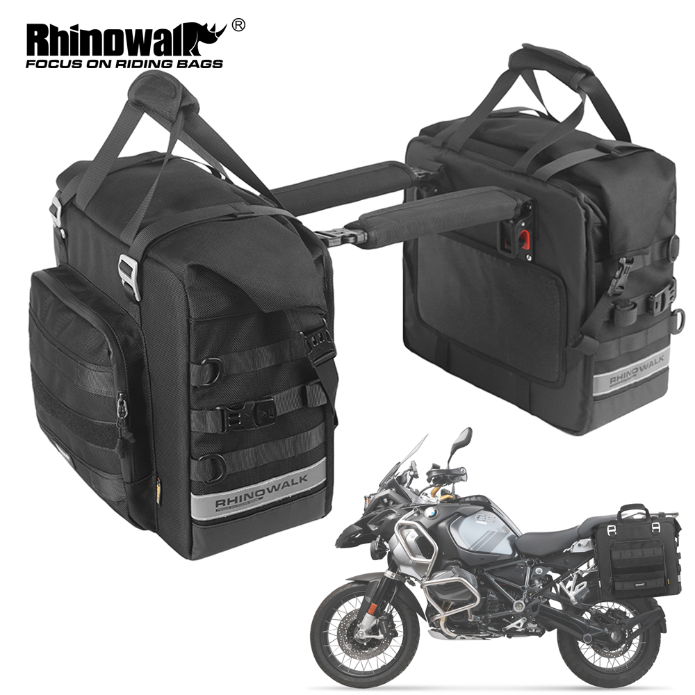 Rhinowalk bolsa lateral para m - Motorcycle Gear Warehouse avaliação e preço