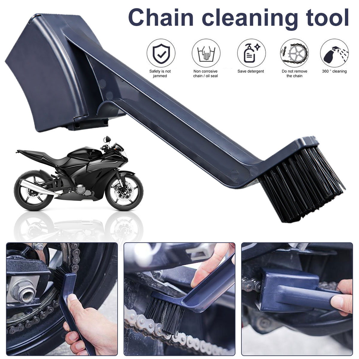 Escova de limpeza de corrente  - Motorcycle Gear Clearance avaliação e preço