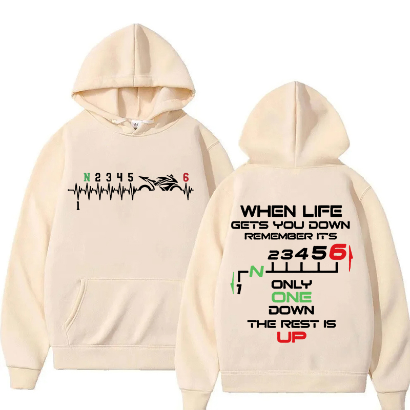 Novos moletons com estampa de  - Motorcycle Gear Hoodie avaliação e preço