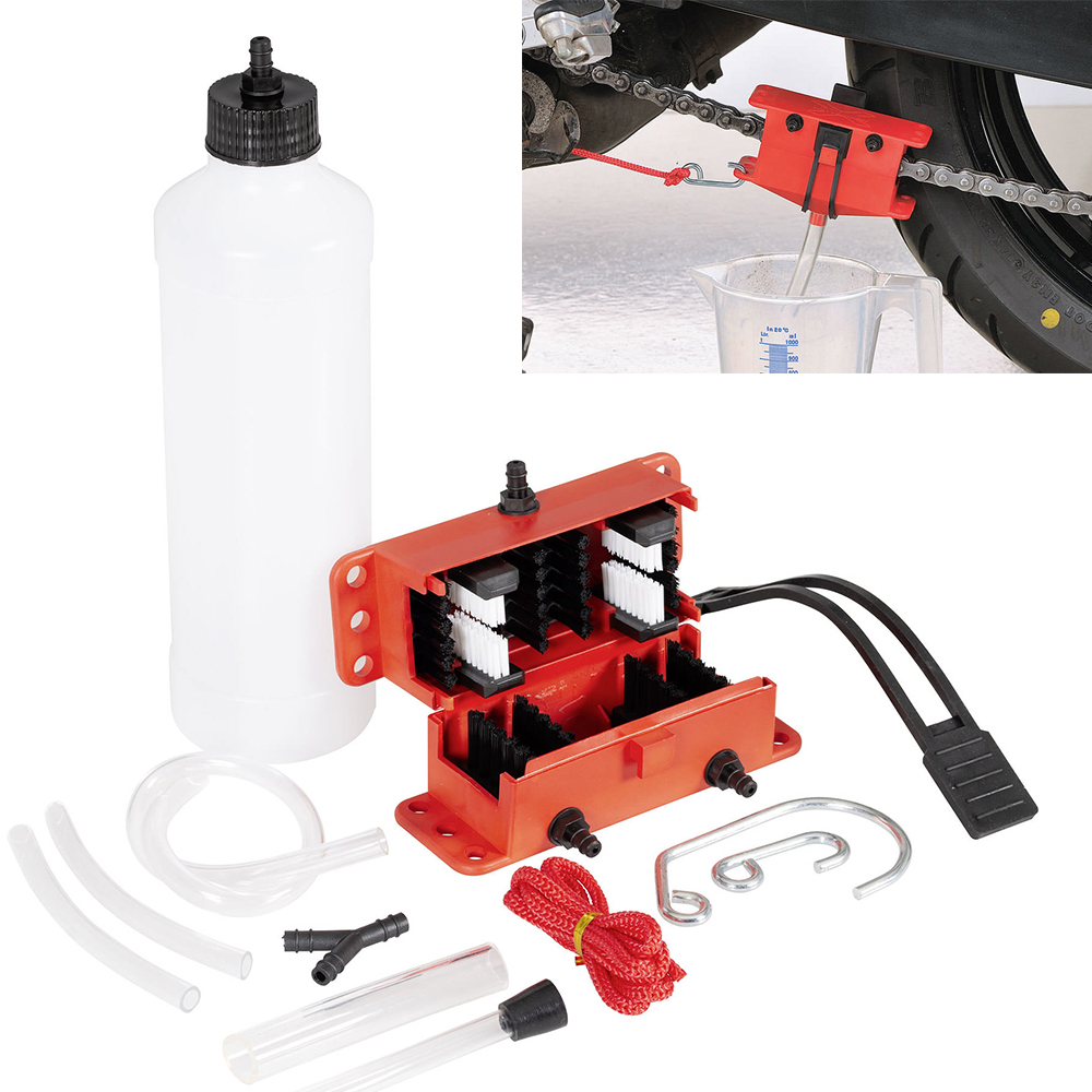 Motocicleta Cadeia Kit Máquina - Motorcycle Gear Clearance avaliação e preço