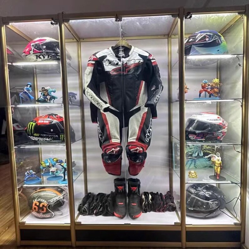 Rack de exibição para capacete - Motorcycle Gear Display Rack avaliação e preço