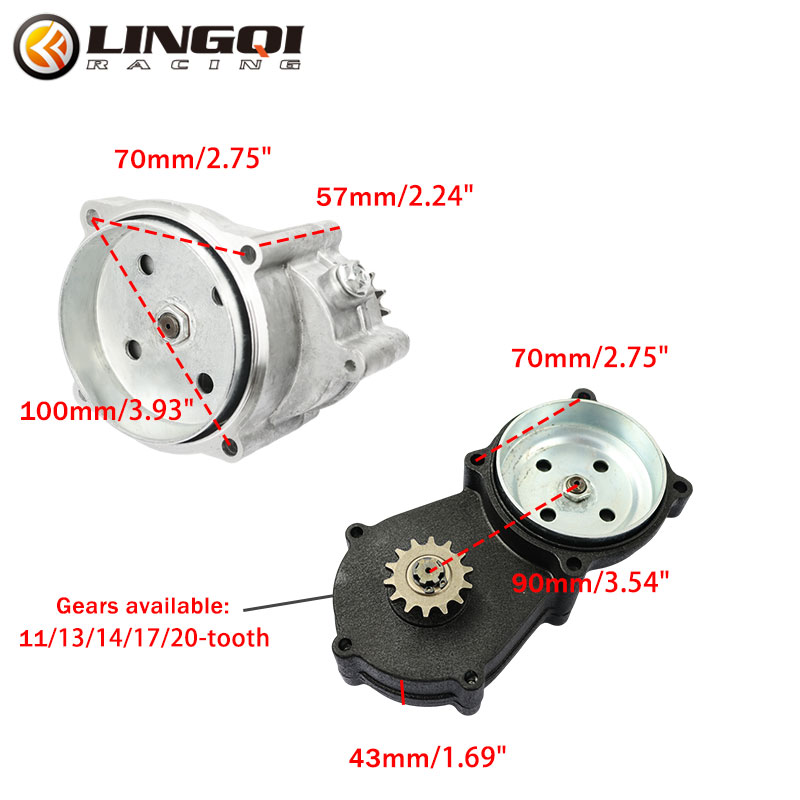 LINGQI-Roda dentada de embreag - Gear Clutch Motorcycle avaliação e preço