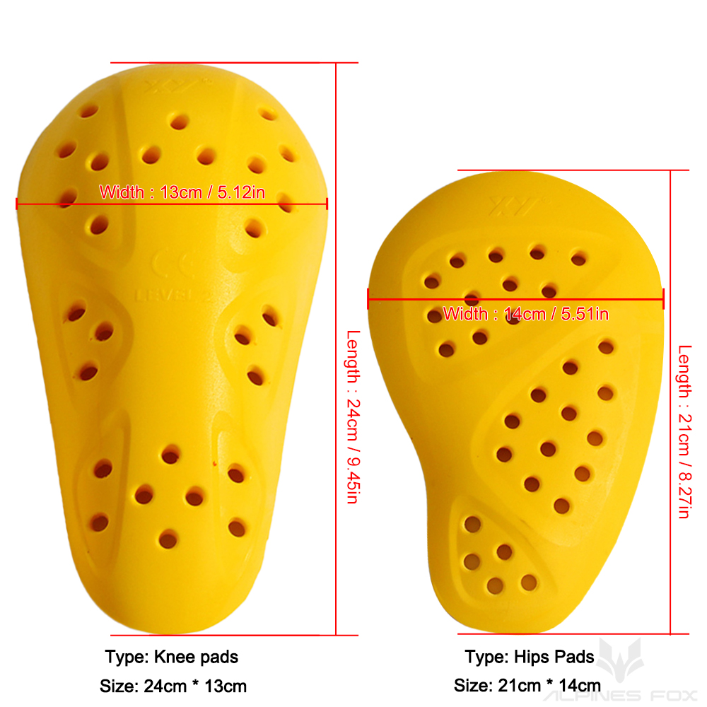 Protetores de joelho e quadril - Motorcycle Gear Protection Levels avaliação e preço