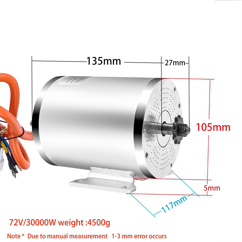 48v 72v 3000w 2000w motor elét - Motorcycle Gear Hub avaliação e preço